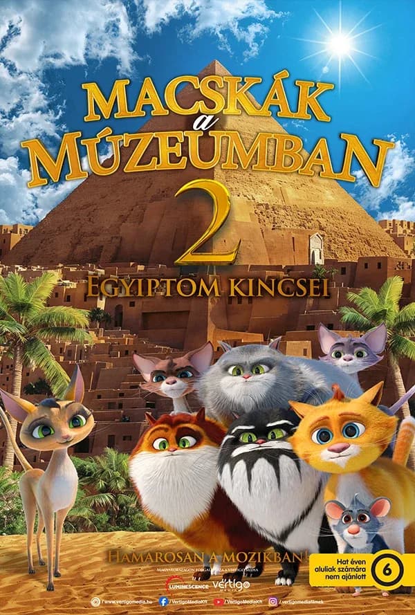MACSKÁK A MÚZEUMBAN 2. - EGYIPTOM KINCSEI